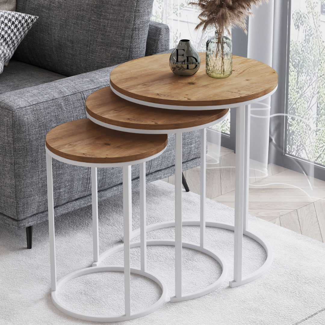 Tables gigognes modernes et fonctionnelles